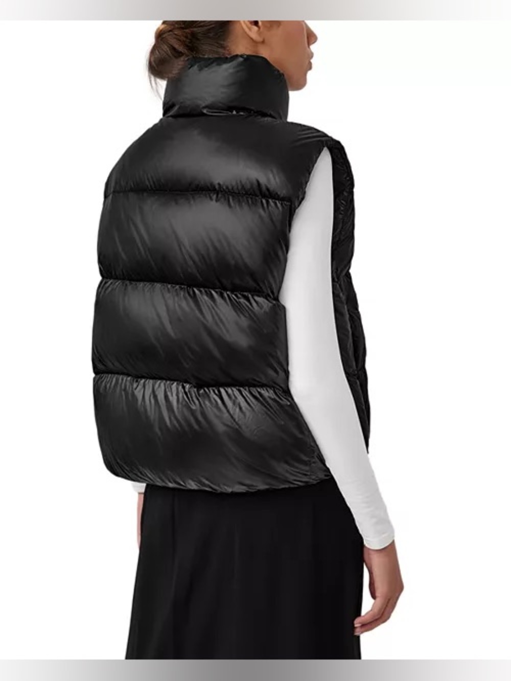 Canada Goose Cypress Puffer Vest Black Logo Size S Full Set Brand New - Picture 8 of 16